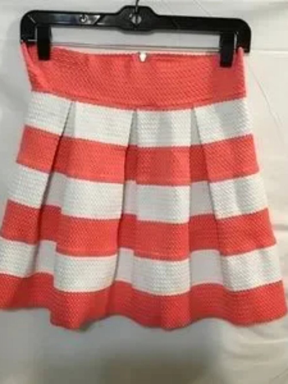 Rubber Striped Skirt